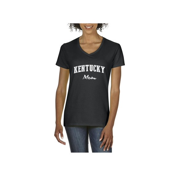NIB - Women's T-Shirt V-Neck Short Sleeve - Kentucky Mom