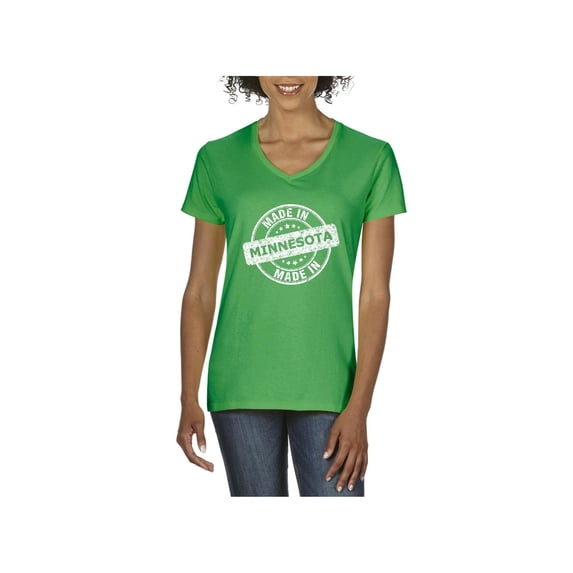 NIB - Women's T-Shirt V-Neck Short Sleeve - Minnesota Made