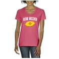 thumbnail image 1 of Normal is Boring - Women's T-Shirt V-Neck Short Sleeve, up to Women Size 3XL - New Mexico, 1 of 5
