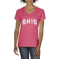 thumbnail image 1 of Normal is Boring - Women's T-Shirt V-Neck Short Sleeve, up to Women Size 3XL - Ohio, 1 of 5
