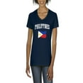 thumbnail image 1 of NIB - Women's T-Shirt V-Neck Short Sleeve - Philippines, 1 of 5