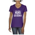 thumbnail image 1 of NIB - Women's T-Shirt V-Neck Short Sleeve - Promoted to Grandma, 1 of 5