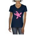 thumbnail image 1 of Normal is Boring - Women's T-Shirt V-Neck Short Sleeve, up to Women Size 3XL - Sea Turtle Hawaii, 1 of 5
