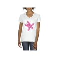 thumbnail image 1 of Normal is Boring - Women's T-Shirt V-Neck Short Sleeve, up to Women Size 3XL - Sea Turtle Hawaii, 1 of 5