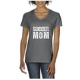 thumbnail image 1 of NIB - Women's T-Shirt V-Neck Short Sleeve - Soccer Mom, 1 of 5