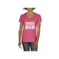 thumbnail image 1 of NIB - Women's T-Shirt V-Neck Short Sleeve - Soccer Mom, 1 of 5