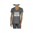 thumbnail image 1 of NIB - Women's T-Shirt V-Neck Short Sleeve - Soccer Mom, 1 of 5