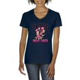thumbnail image 1 of Normal is Boring - Women's T-Shirt V-Neck Short Sleeve, up to Women Size 3XL - Tackle Breast Cancer, 1 of 5