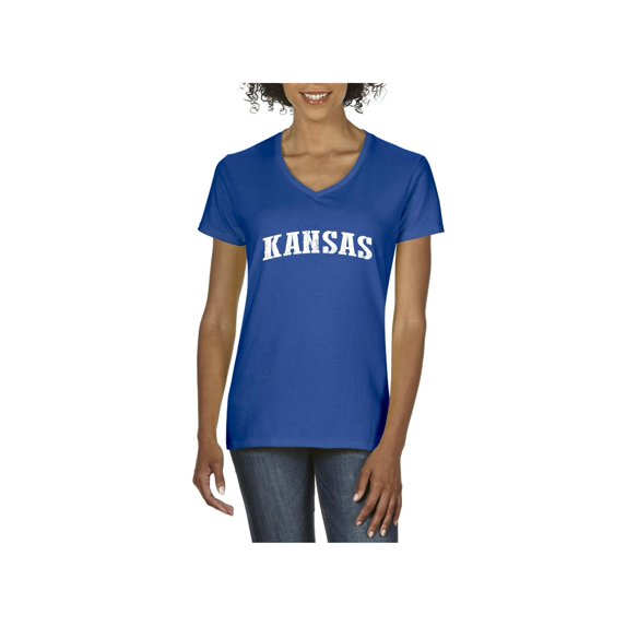 Normal is Boring - Women's T-Shirt V-Neck Short Sleeve, up to Women Size 3XL - Texas