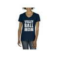 thumbnail image 1 of NIB - Women's T-Shirt V-Neck Short Sleeve - Volleyball Mom, 1 of 5
