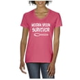 thumbnail image 1 of Normal is Boring - Women's T-Shirt V-Neck Short Sleeve, up to Women Size 3XL - Wooden Spoon Survivor, 1 of 5