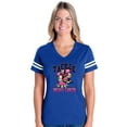 thumbnail image 1 of Normal is Boring - Womens Football Fine Jersey T-shirts, up to Size 3XL - Tackle Breast Cancer, 1 of 5