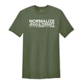 thumbnail image 1 of Normalize Jesus And Therapy Shirt, Let Us Be Saved And Sane Shirt, Jesus Lover Shirt, Cute Therapy Shirt, 1 of 1