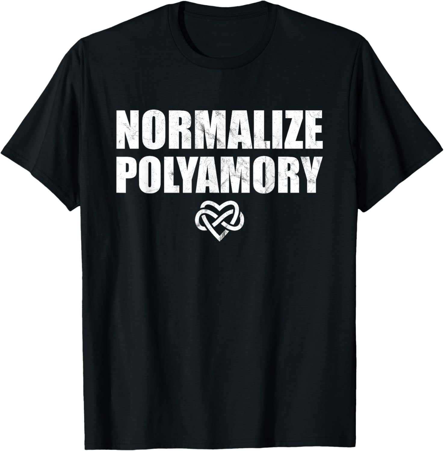 Normalize Polyamory Infinity Symbol Polyamorous TShirt