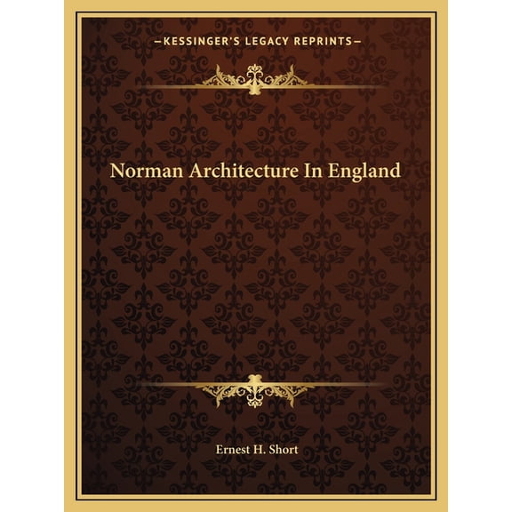 Norman Architecture In England (Paperback)