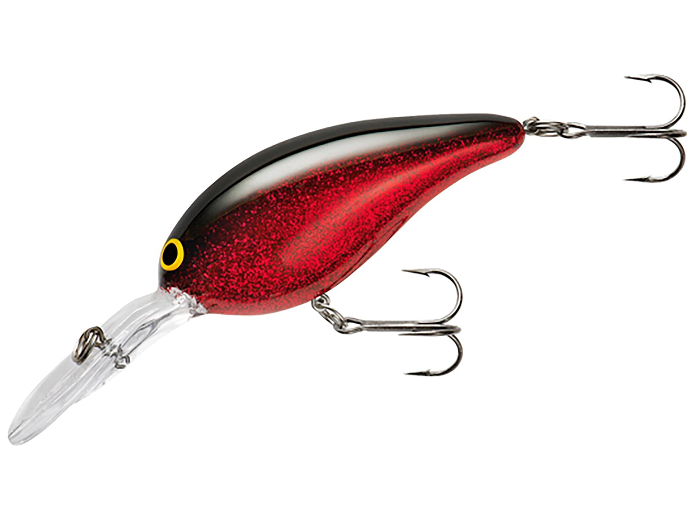 Lotto Vintage Norman Deep Baby N – 3 Crankbait 1/4 Oz Profondità 6-8 Ft, Colore Chart Silver Bass