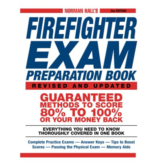 Pre-Owned Norman Hall's Firefighter Exam Preparation Book (Paperback) 1580629326 9781580629324
