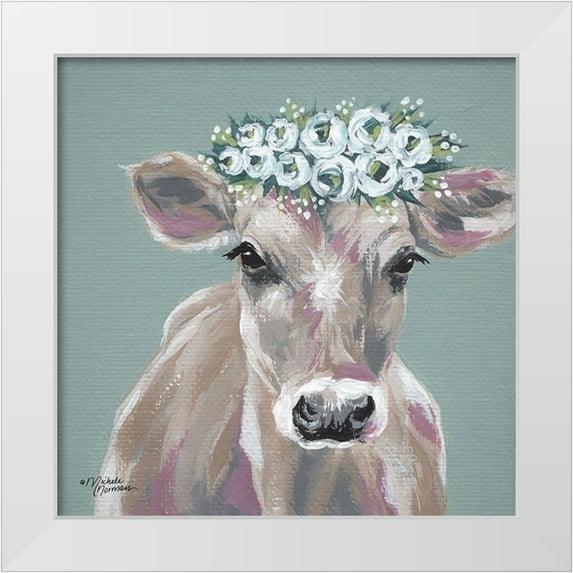 Norman, Michele 15x15 White Modern Wood Framed Museum Art Print Titled - Betty