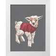 thumbnail image 1 of Norman, Michele 15x18 White Modern Wood Framed Museum Art Print Titled - Gregory the Goat, 1 of 4