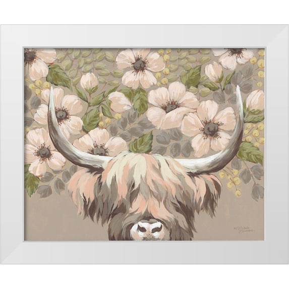 Norman, Michele 18x15 White Modern Wood Framed Museum Art Print Titled - The Highland Highness