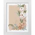 thumbnail image 1 of Norman, Michele 25x32 White Modern Wood Framed Museum Art Print Titled - Spring Floral Frame, 1 of 4