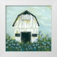thumbnail image 1 of Norman, Michele 26x26 White Modern Wood Framed Museum Art Print Titled - Blue Flowers, 1 of 4