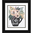 thumbnail image 1 of Norman, Michele 26x31 Black Ornate Wood Framed with Double Matting Museum Art Print Titled - Coffee Break, 1 of 4