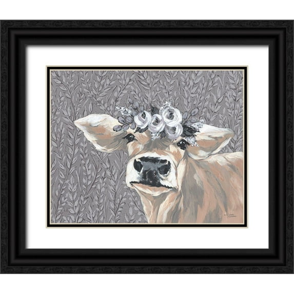 Norman, Michele 32x26 Black Ornate Wood Framed with Double Matting Museum Art Print Titled - Sally