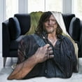 thumbnail image 1 of Norman Reedus Blanket Bedding Fleece Blanket Daryl Dixon Soft Throw Blankets Lightweight Anti-Static Blanket - 3 Sizes, 1 of 5