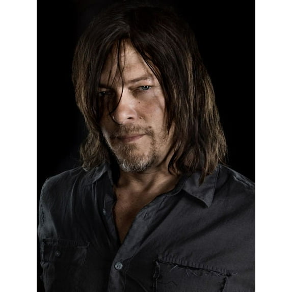 Norman Reedus Poster 12in x 16in Metal Print 12x16 Multi-Color Square Adults Poster Time