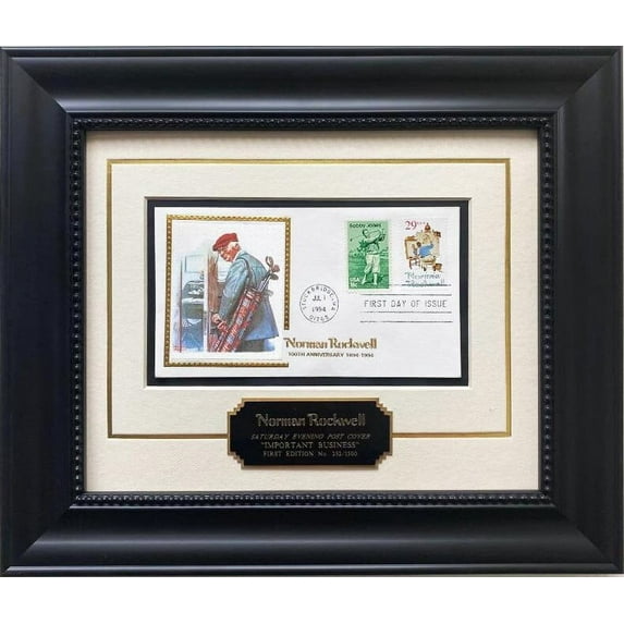 Norman Rockwell "Important Business" 1st Day Issue Cover Generic