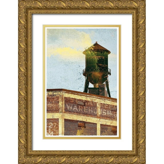 Normand, Pascal 17x24 Gold Ornate Wood Framed with Double Matting Museum Art Print Titled - Warehouse