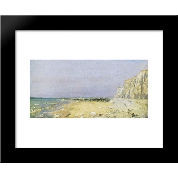 Normandy Beach 20x24 Framed Art Print by Polenov, Vasily