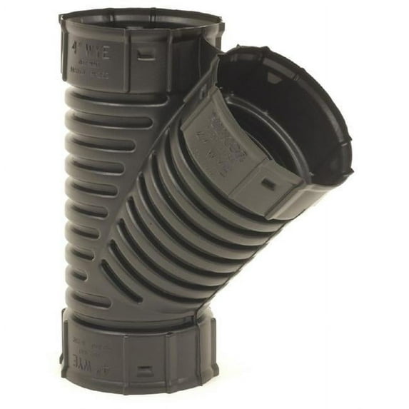 Normandy Products C-904 4 in. Corrugated WYE Fittings