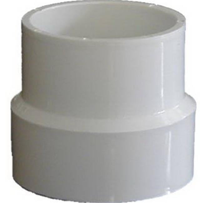 Normandy Products V-2044 4 x 4 in. Sewer Hub x DWV PVC S-D Adapter