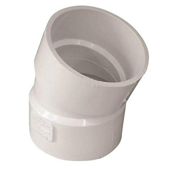 Normandy Products V-706 6 in. PVC 0.062 Bend SDR35 Fitting