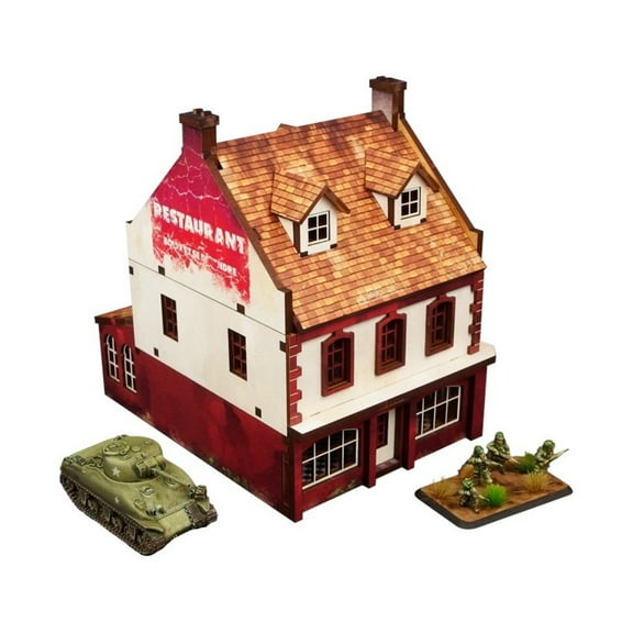 Micro Art Studio Normandy Restaurant (Pre-Painted) New