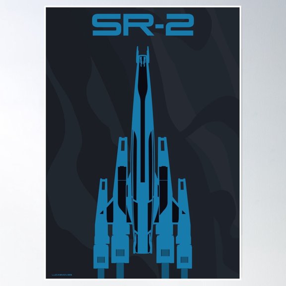 Normandy Sr2 Mass Effect 3 Propaganda Poster , Poster Print Only