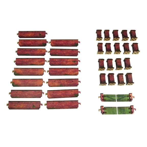 Micro Art Studio Normandy Wall w/Gate (Low) New