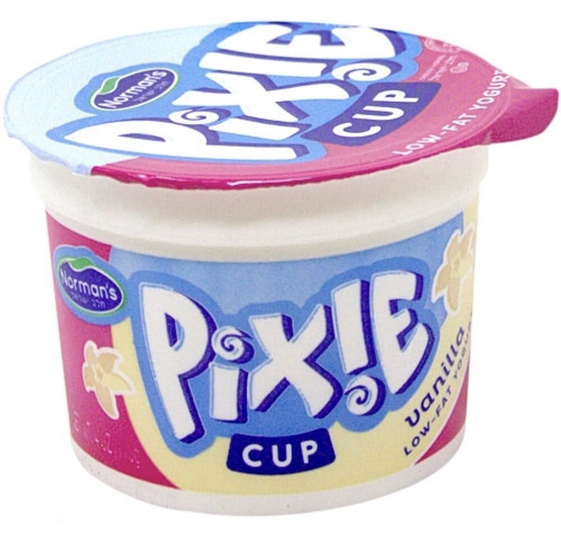 Normans Yogurt Pixie Cup Vanilla, 4 oz