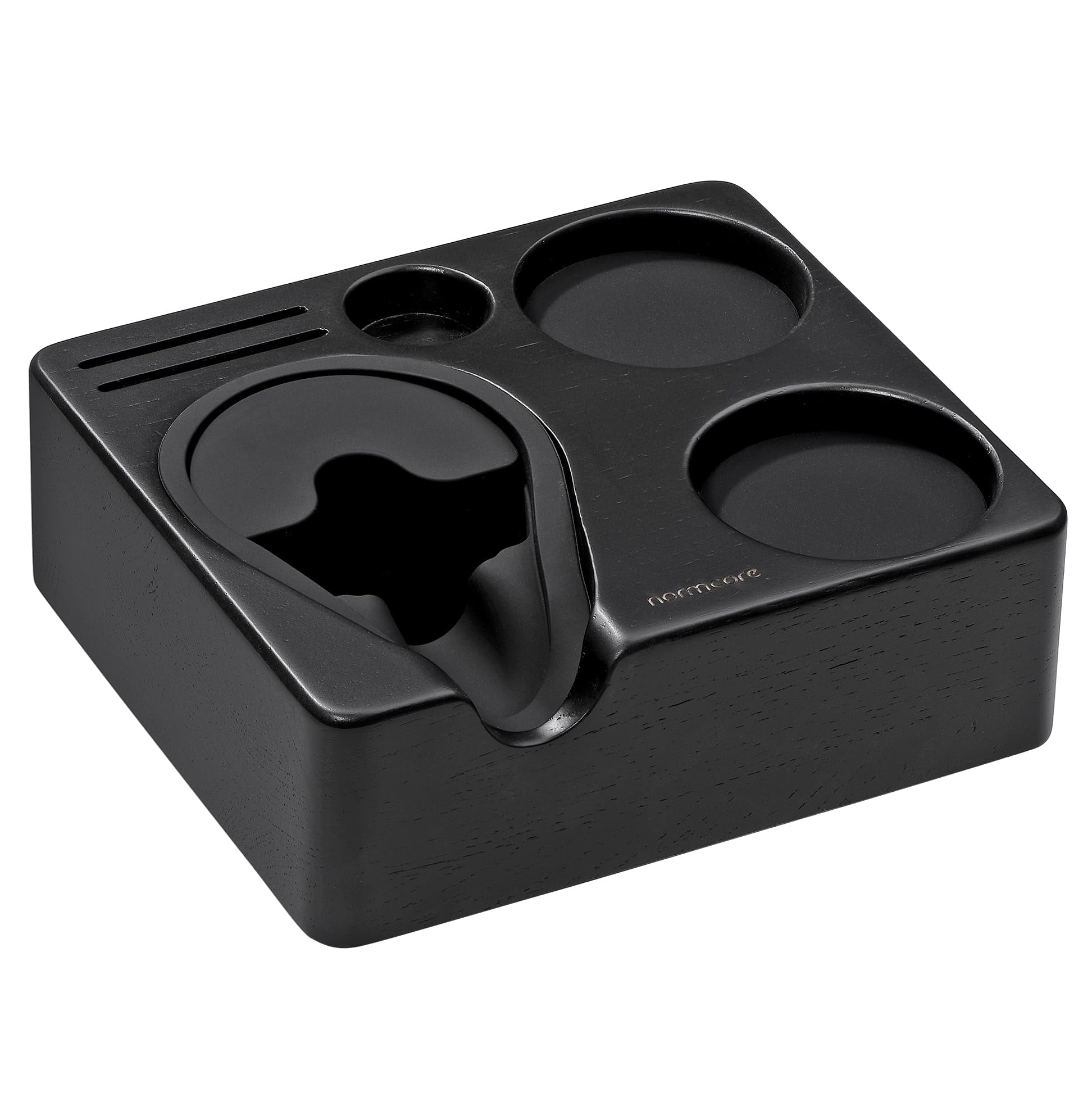 Normcore Tamper Holder Stand & Tamping Mat – Anti-Slip Silicone For 49-54mm Tampers, Espresso Barista Tools
