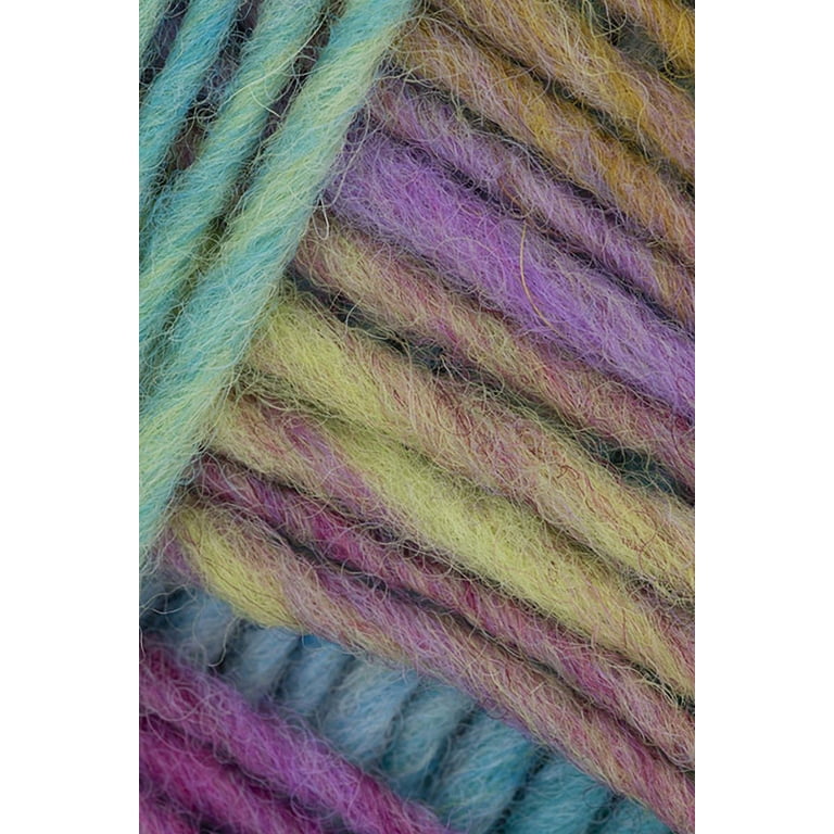 Noro Ito Yarn - 100% Wool Worsted Weight, Multi-Color Self-Striping, 437 Yards Per Skein