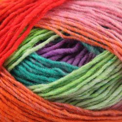Noro Kureyon, 319 - Violet-Red-Orange-Rose-Mint-Lime - Walmart.com