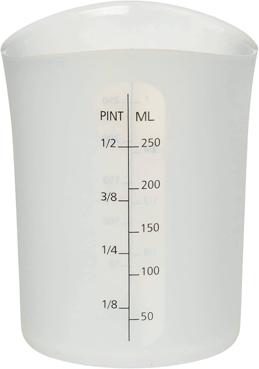 Norpro 3035 Measuring Cup, 8 oz, Plastic, Clear
