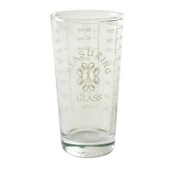 Norpro 1 Cup Measuring Glass with Display - ml, tsp, tbsp, oz, cups