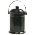thumbnail image 1 of Norpro 1-Gallon Ceramic Jar Composter Crock, Kitchen Countertop Compost Bin - Black, 1 of 4