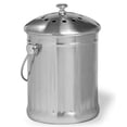 thumbnail image 1 of Norpro 1-Gallon Jar Composter Crock, Kitchen Countertop Compost Bin - Stainless Steel, 1 of 4