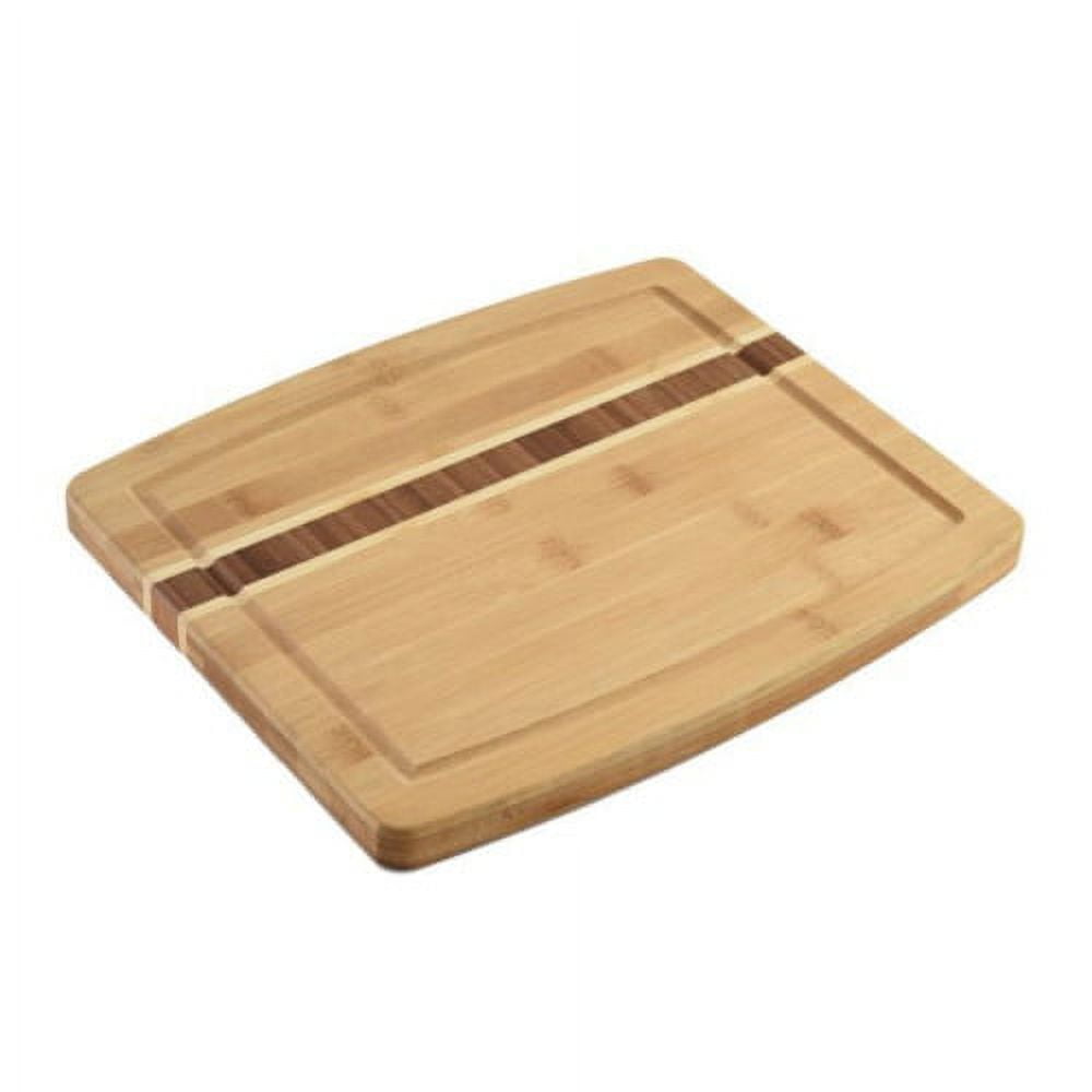 Norpro 12 10-Inch Bamboo Cutting Board with Juice Catching Groove ...