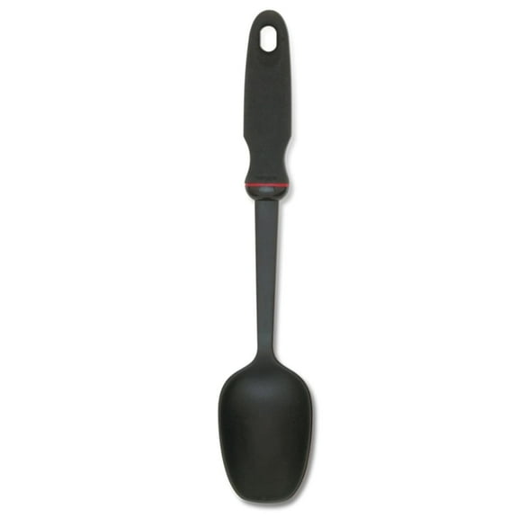 Norpro 12" Long Grip-EZ Handle Nylon Solid Cooking / Serving Spoon 3 Pack