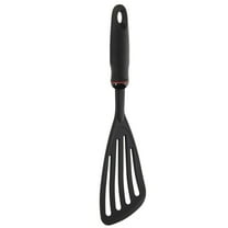 Norpro 12" Long Grip-EZ Handle Slotted Nylon Turner Spatula
